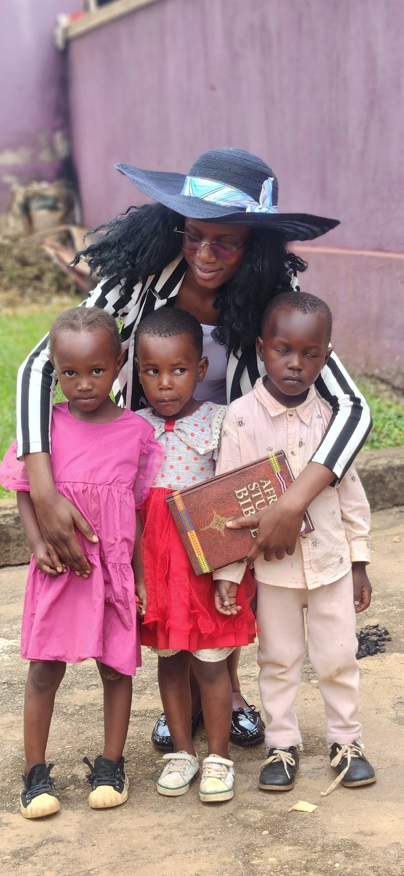 A KRF community event moment with young children.