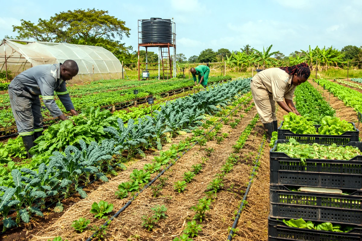 Modern agriculture training and production