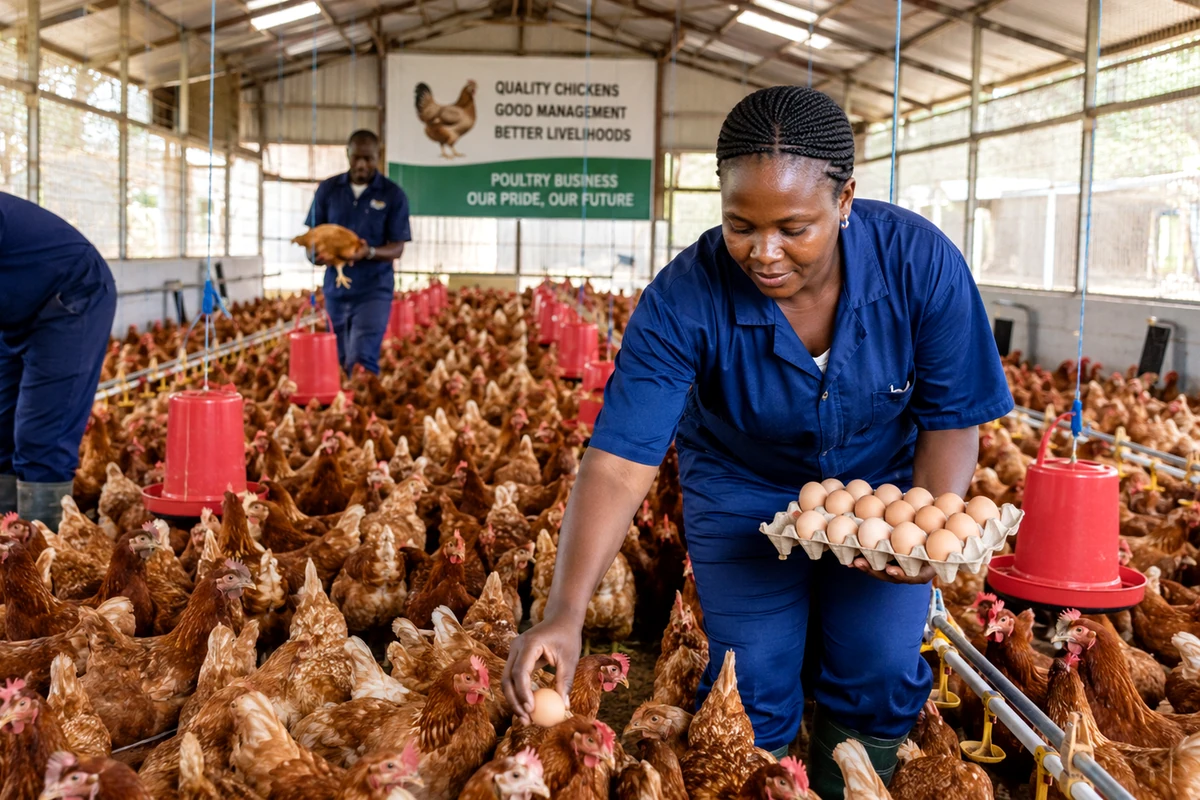 Menea Farm Project poultry enterprise and skills training